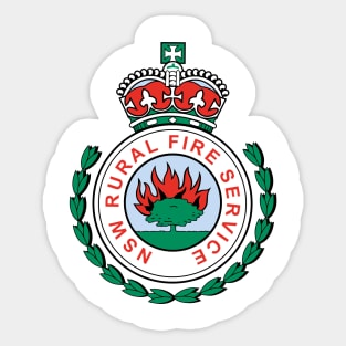 NSW RURAL FIRE SERVICE Sticker